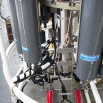 The UVP5 mounted on the CTD rosette.