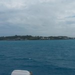 Bermuda appearing on the horizon